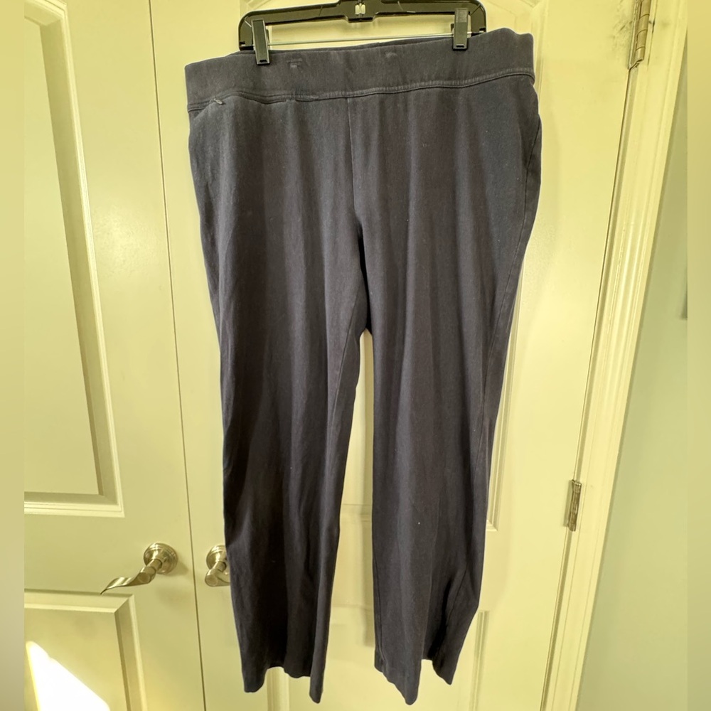 Lands’ End Starfish Straight Leg Deep Navy Pants 2x